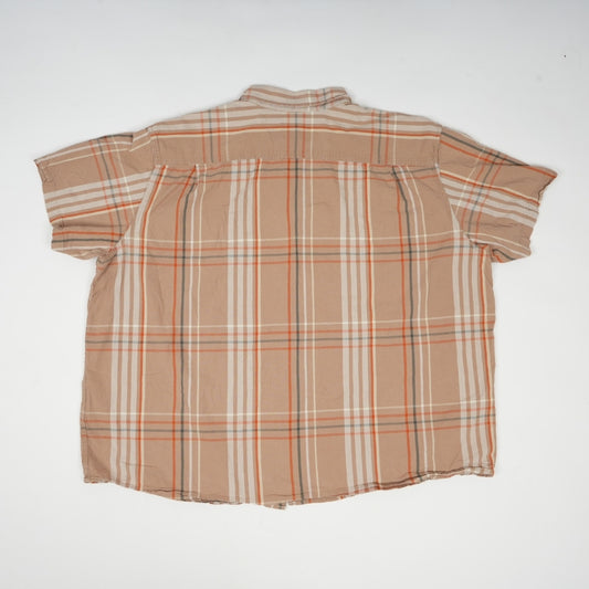 Carhartt Men's Loose Fit Midweight Short Sleeve Plaid Shirt