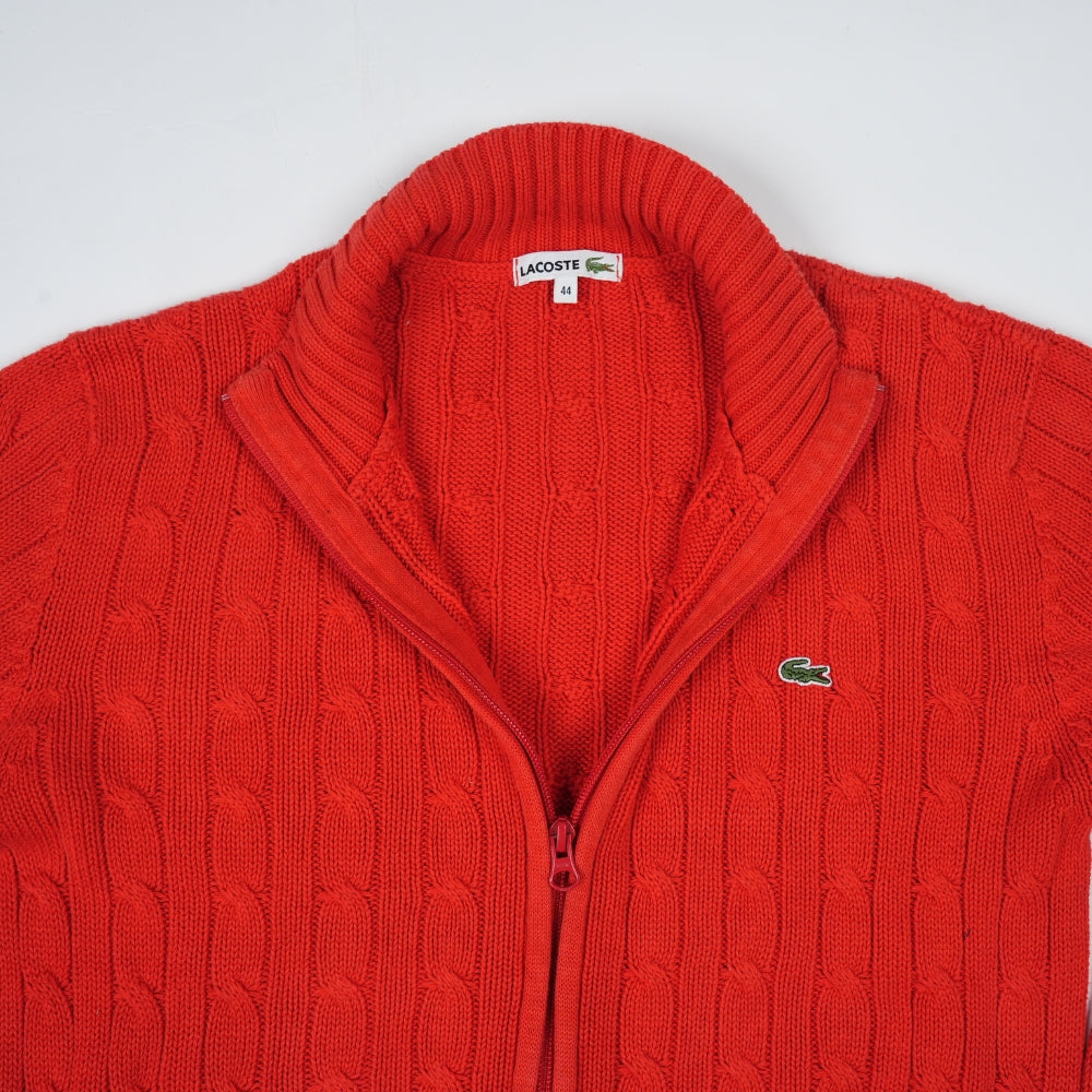 Lacoste Lacoste Wool Knit Full Zip Cardigan