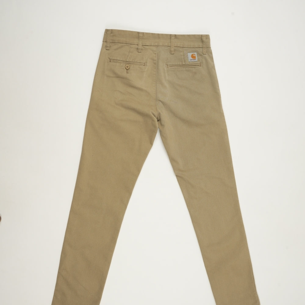 Carhartt Men's WIP Sid Slim Chino Pants in Beige