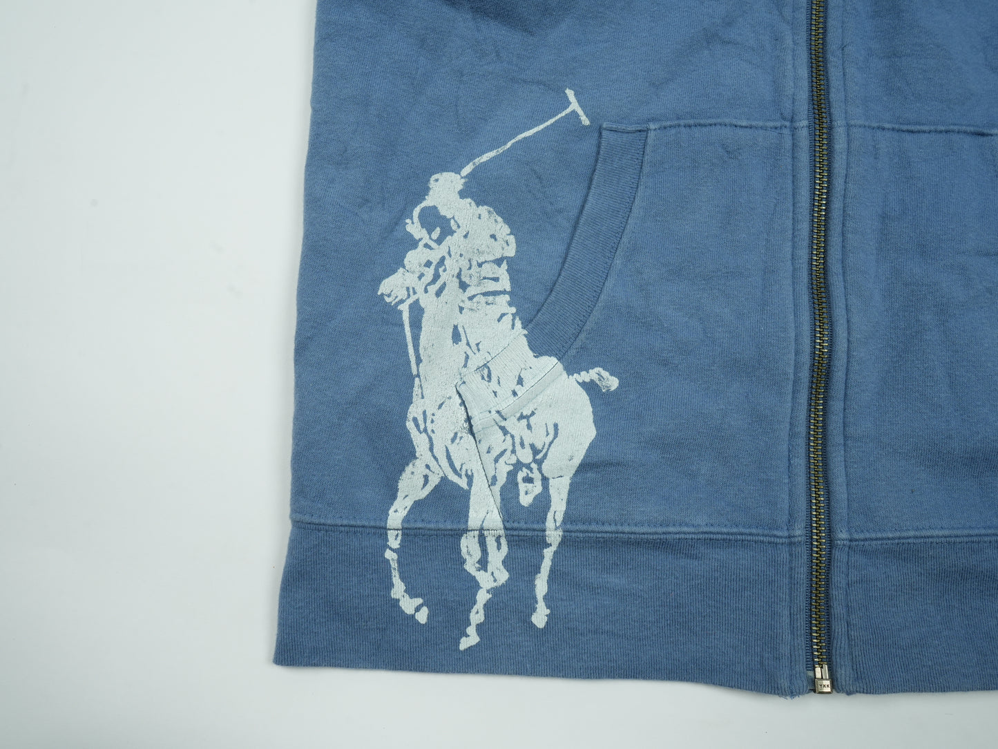 Vintage Polo Ralph Lauren Big Pony Full-Zip Hoodie