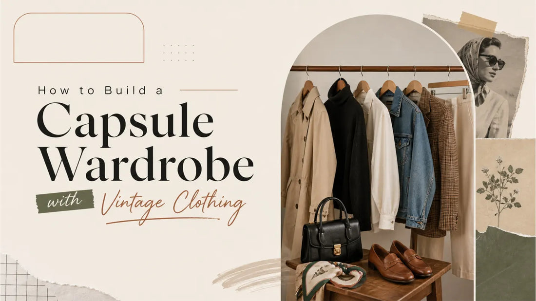 How to Build a Capsule Wardrobe with Vintage Clothing