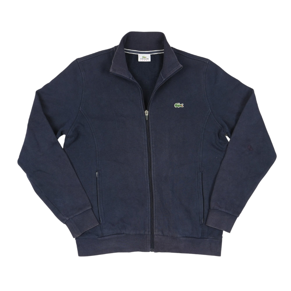 Lacoste Men's Zip-Up High Neck Fleece Sweatshirt