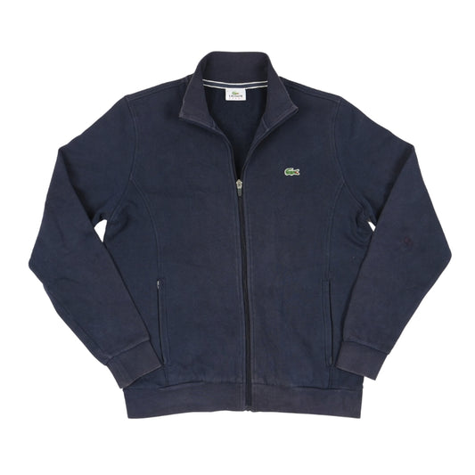 Lacoste Men's Zip-Up High Neck Fleece Sweatshirt