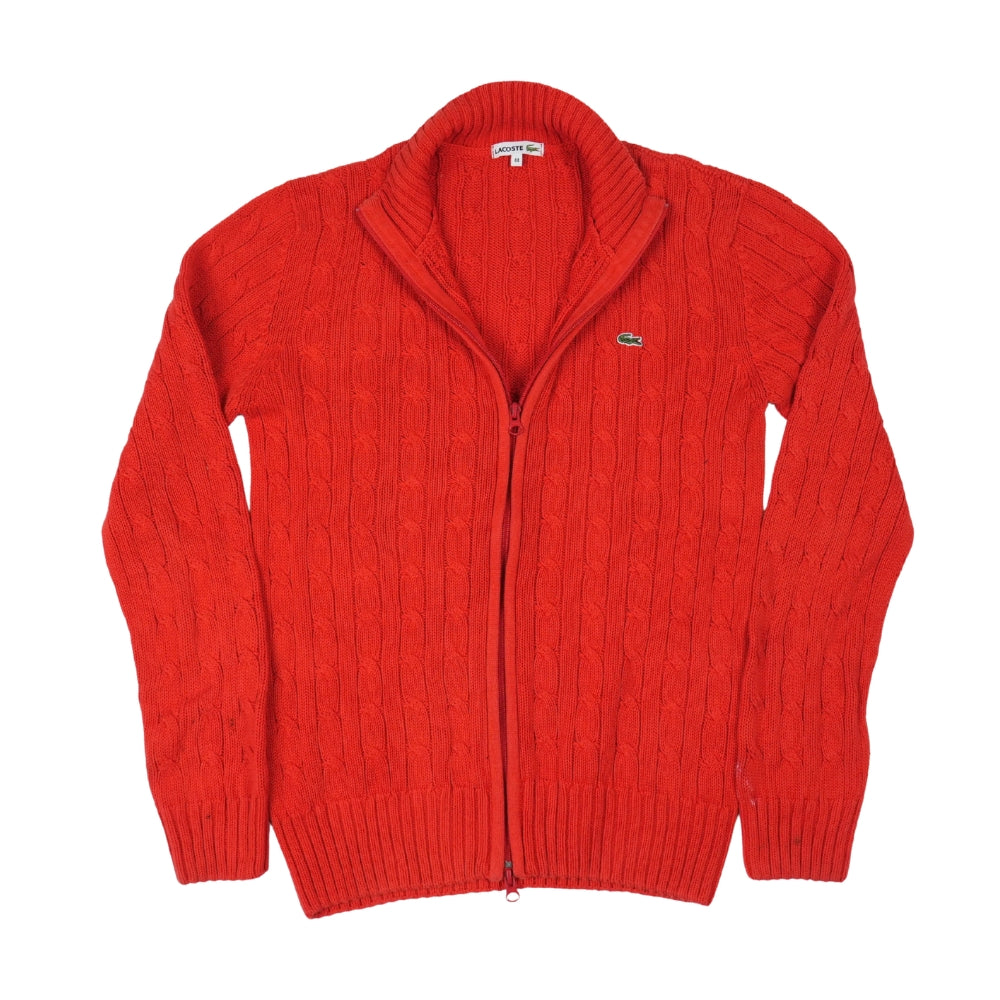 Lacoste Lacoste Wool Knit Full Zip Cardigan