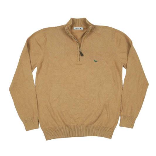 Lacoste Men's Zip-Up High Neck Interlock Sweatshirt