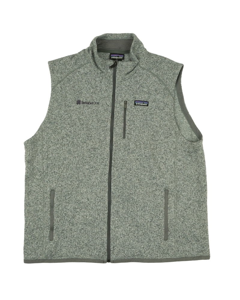 Patagonia Mens Better Sweater Fleece Vest Gray - Sleeveless
