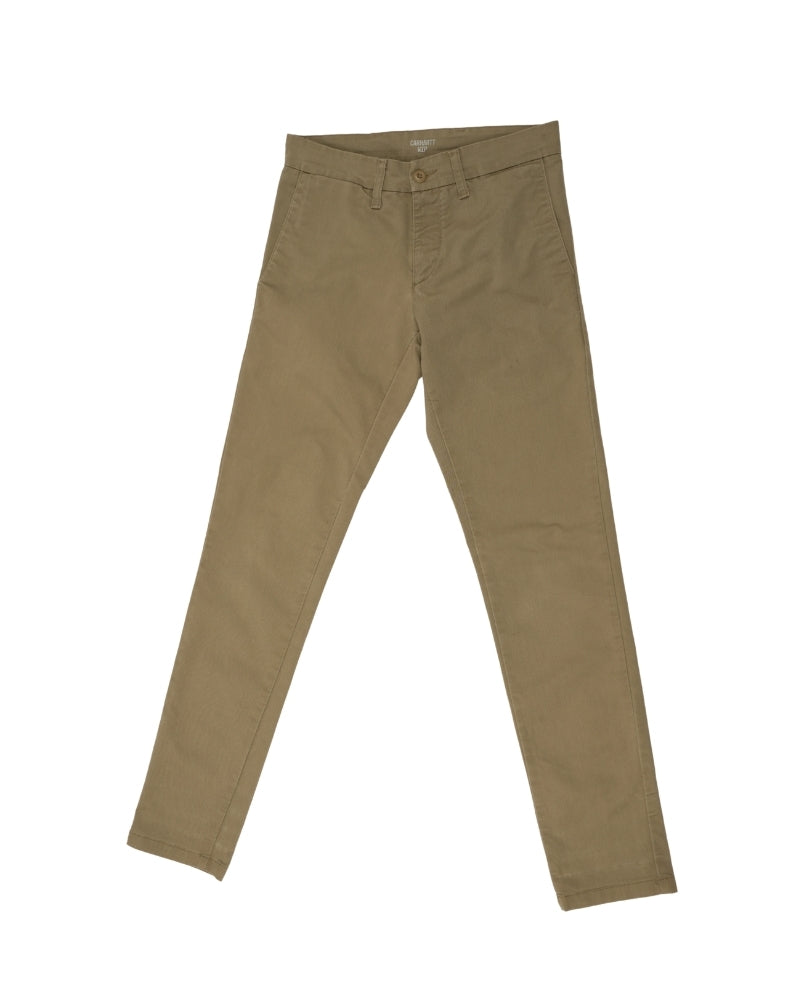 Carhartt Men's WIP Sid Slim Chino Pants in Beige