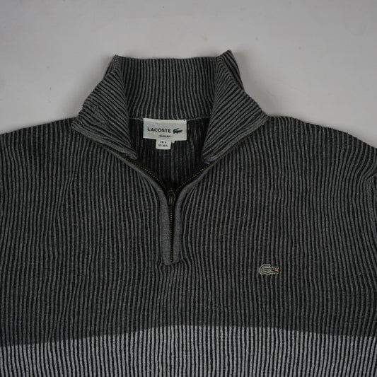 Lacoste Men's Wool Zip-Up Sweater/Jumper