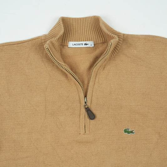 Lacoste Men's Zip-Up High Neck Interlock Sweatshirt