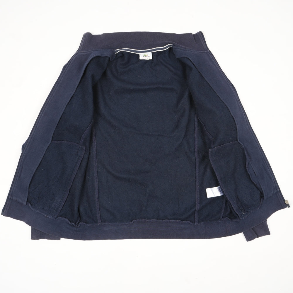 Lacoste Men's Zip-Up High Neck Fleece Sweatshirt