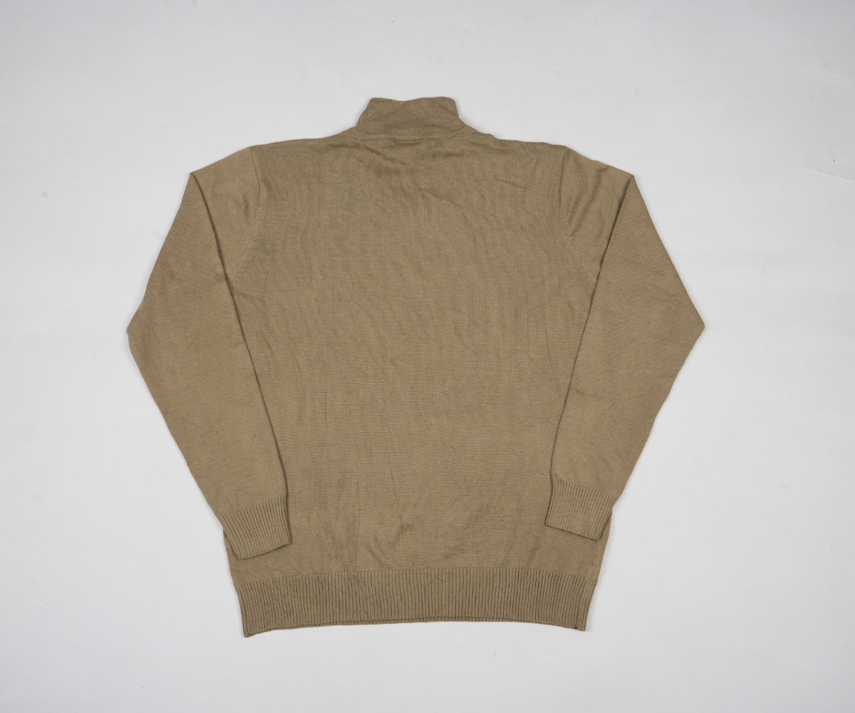 Lacoste Men's Zip-Up High Neck Sweater/Jumper