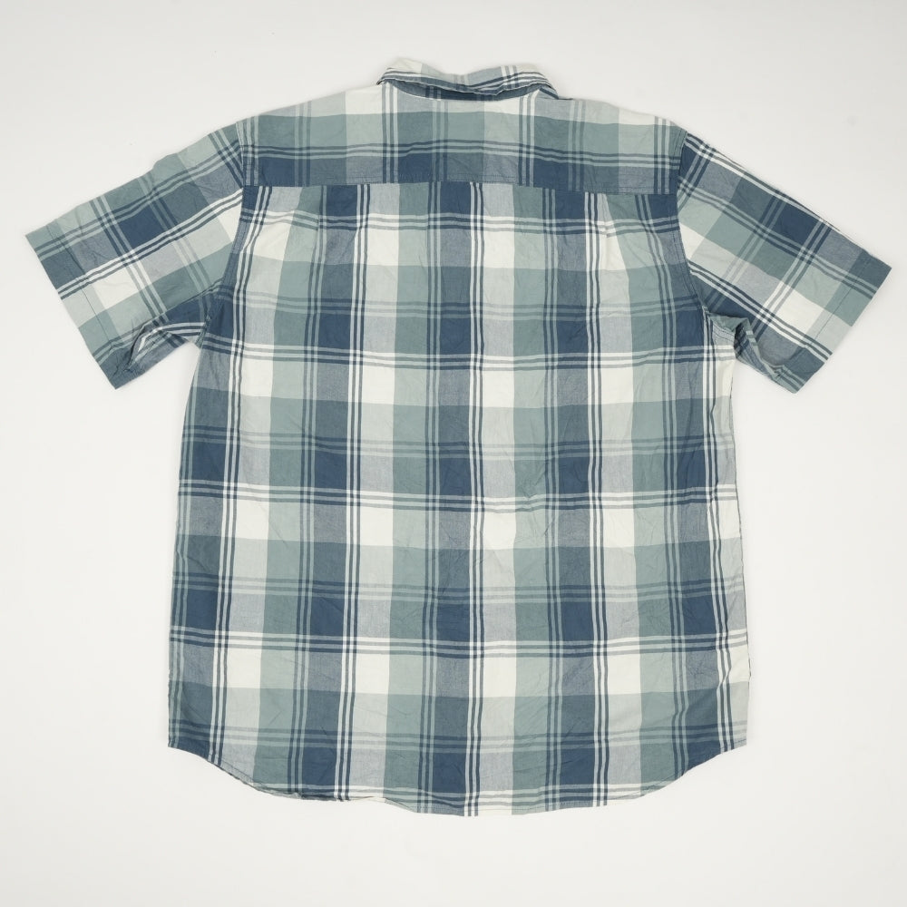 Carhartt Men’s Plaid Short Sleeve Button Down Shirt