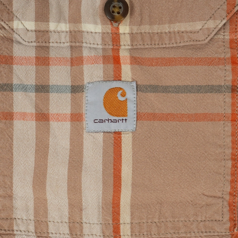 Carhartt Men's Loose Fit Midweight Short Sleeve Plaid Shirt
