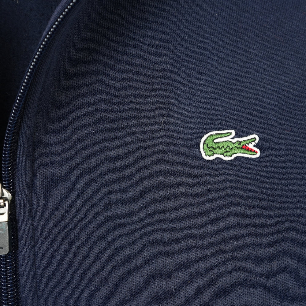 Lacoste Men's Zip-Up High Neck Fleece Sweatshirt