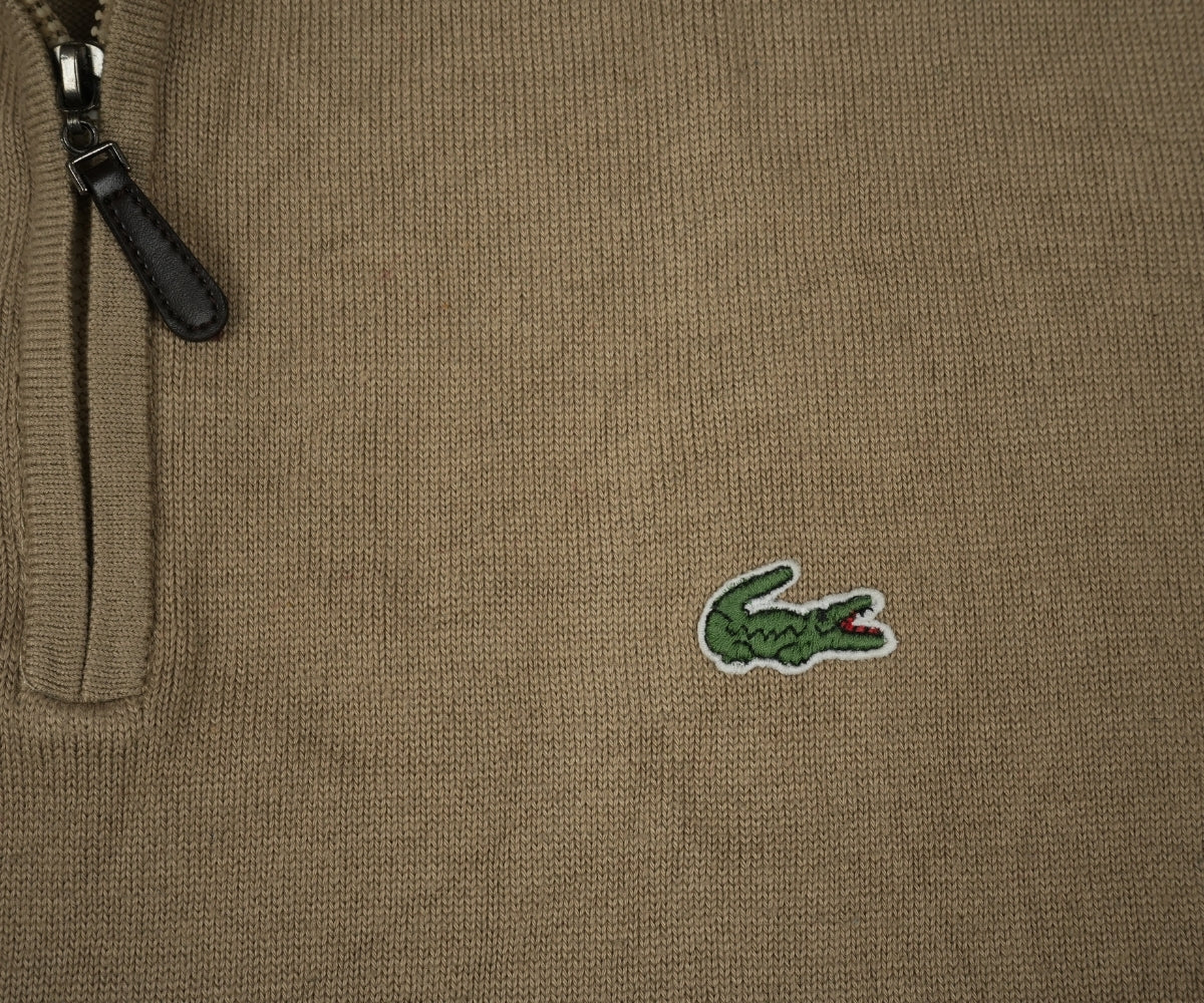 Lacoste Men's Zip-Up High Neck Sweater/Jumper