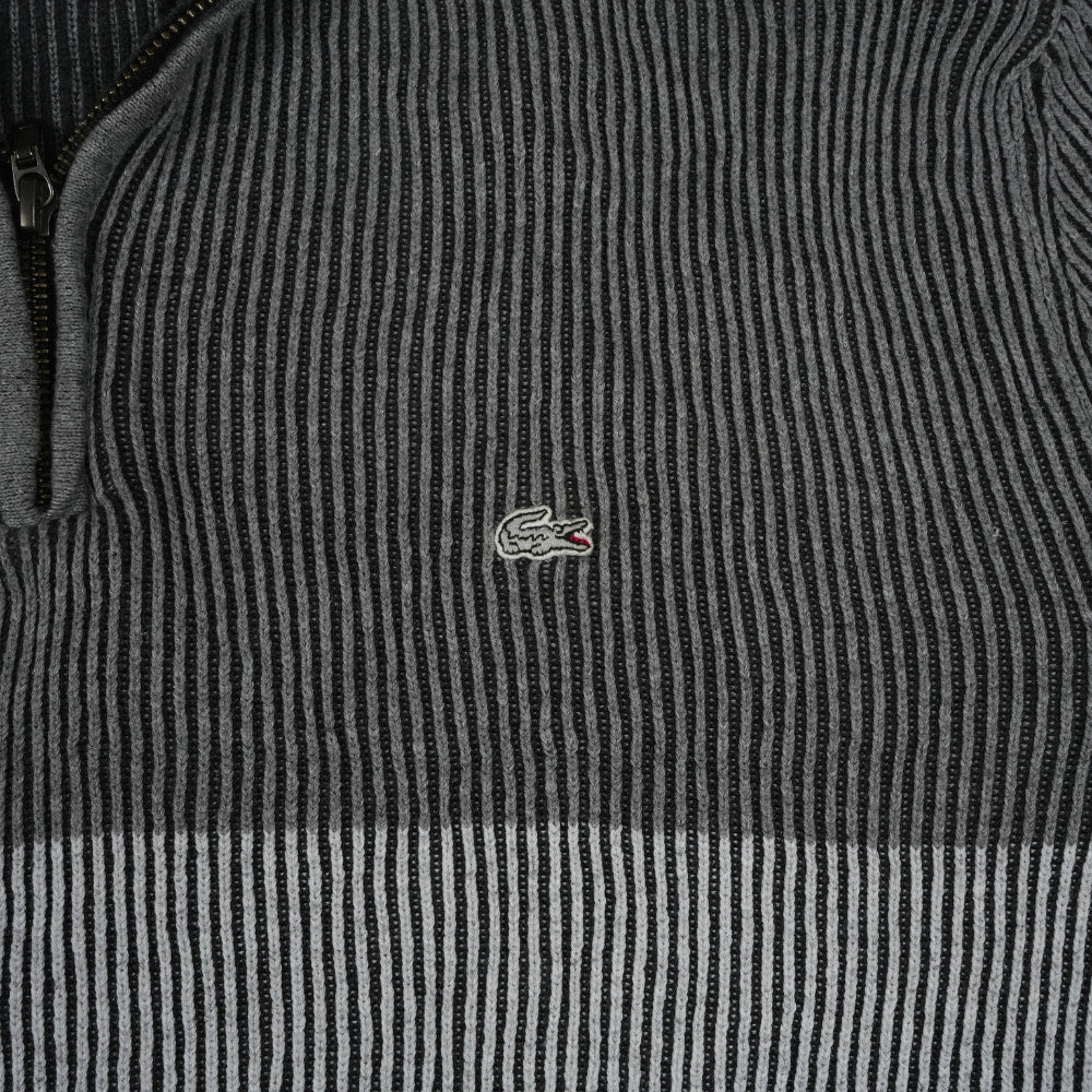 Lacoste Men's Wool Zip-Up Sweater/Jumper