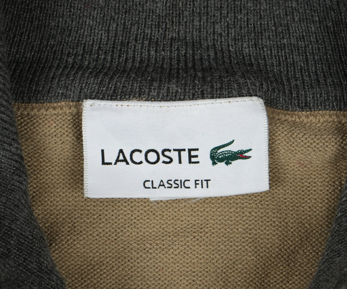 Lacoste Men's Zip-Up High Neck Sweater/Jumper