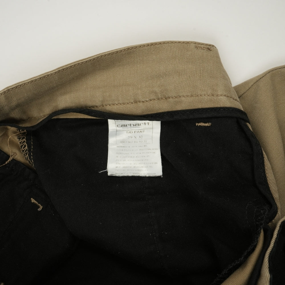 Carhartt Men's WIP Sid Slim Chino Pants in Beige