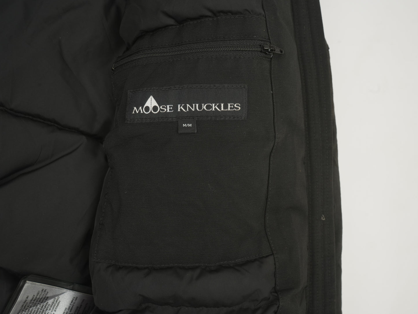 Moose Knuckles Men’s Ballistic Bomber Jacket - Authentic Down Parka