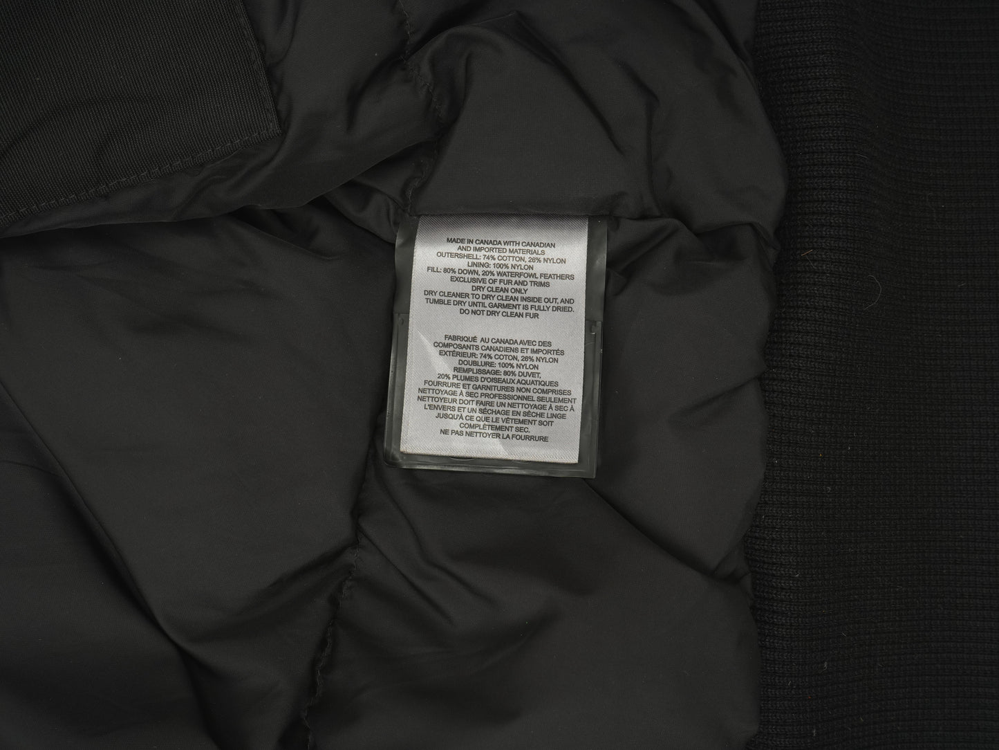 Moose Knuckles Men’s Ballistic Bomber Jacket - Authentic Down Parka