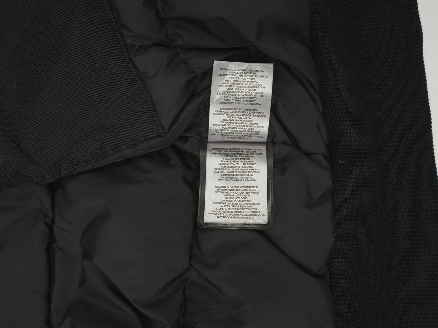 Moose Knuckles Men’s Ballistic Bomber Jacket - Authentic Down Parka