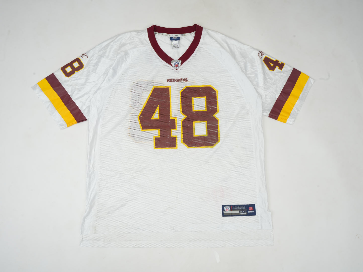 Vintage Reebok NFL Washington Redskins Stephen Davis #48 Jersey