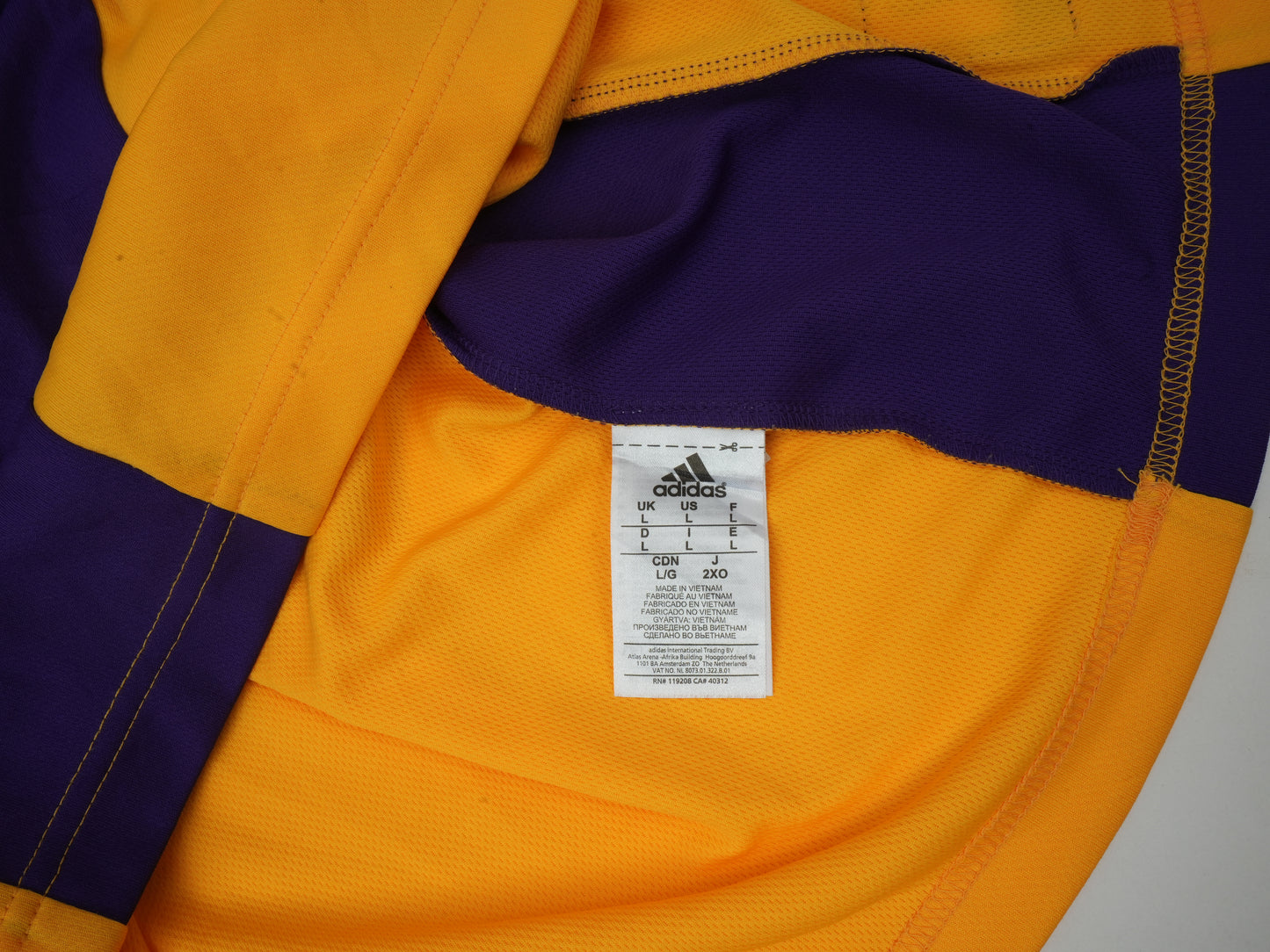 Adidas NBA Los Angeles Lakers Swingman Jersey