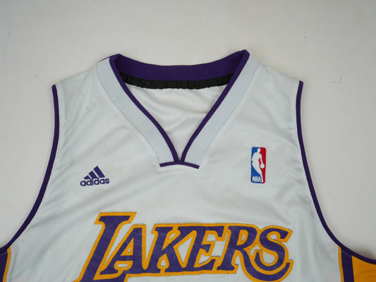Adidas NBA Los Angeles Lakers Kobe Bryant #24 Swingman Jersey - Sunday White Edition