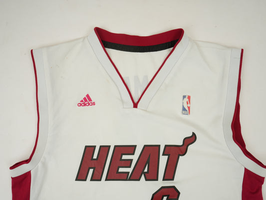 Adidas Miami Heat LeBron James Jersey - NBA Swingman Home Jersey