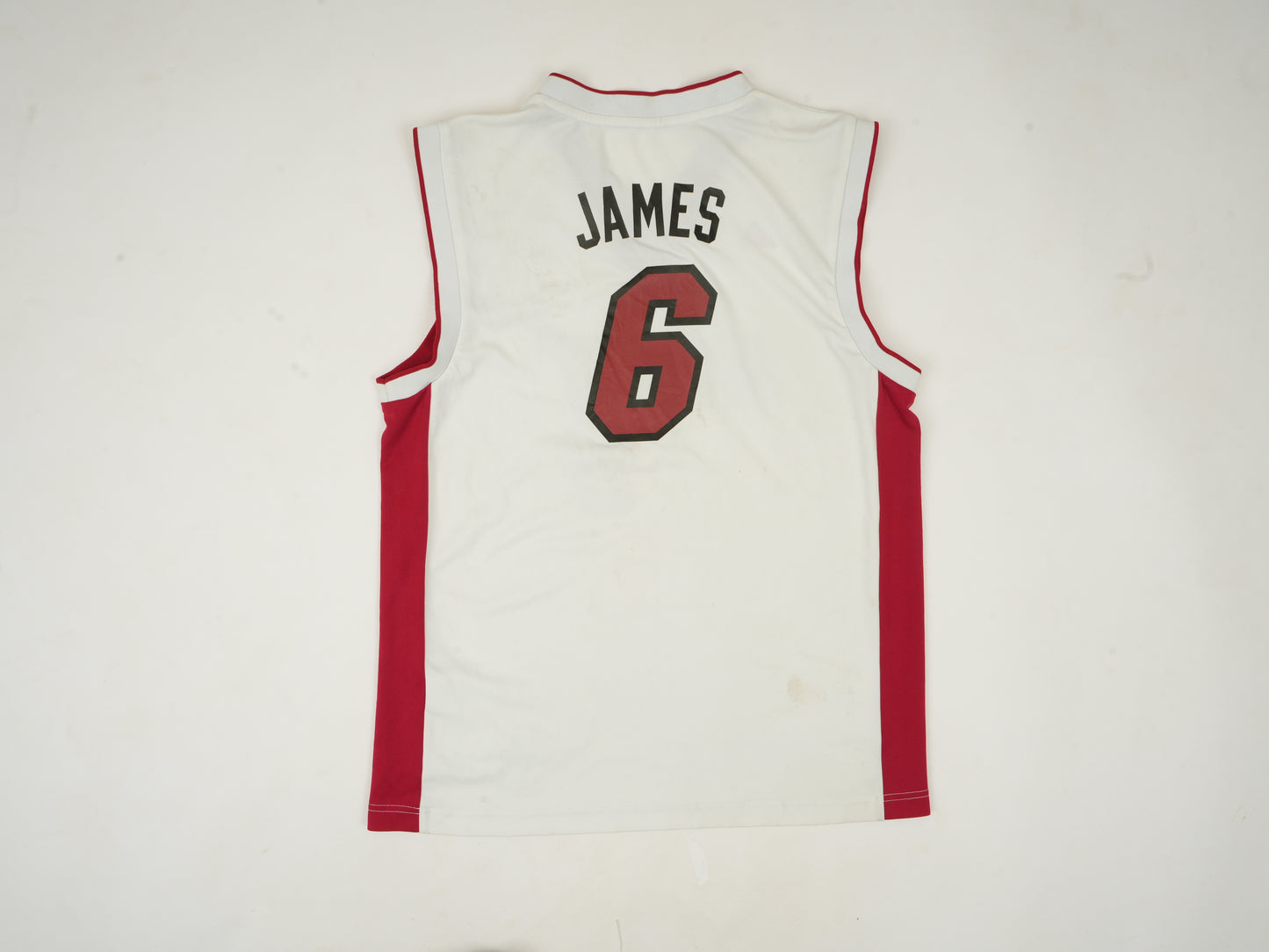 Adidas Miami Heat LeBron James Jersey - NBA Swingman Home Jersey