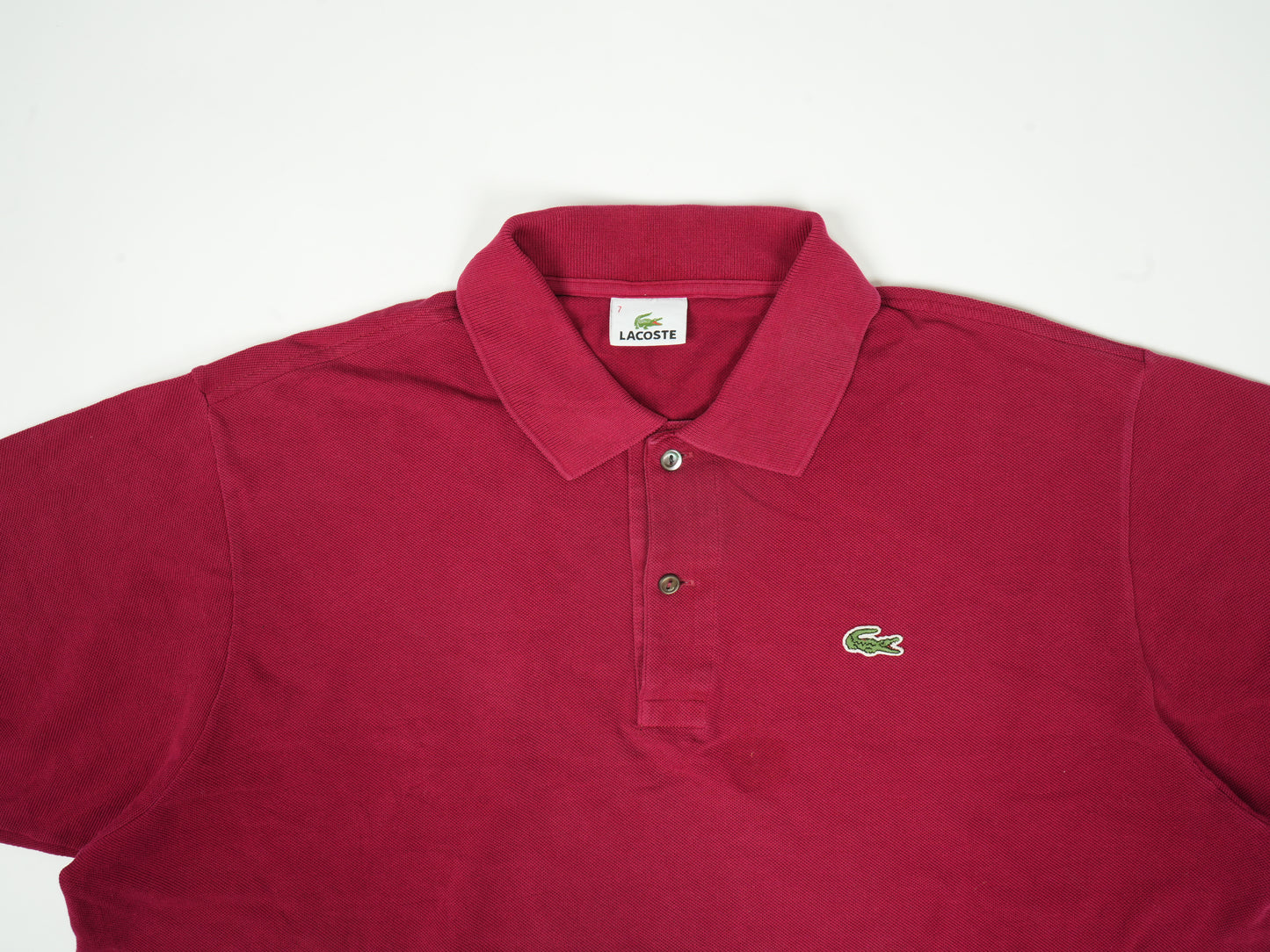 Lacoste Mens Polo Shirt in Red Color