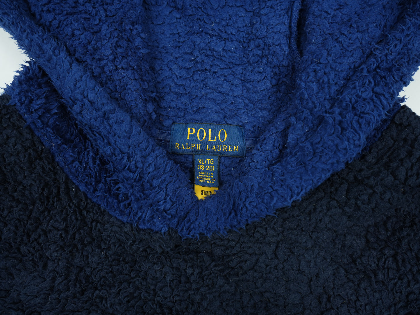 Vintage Polo Ralph Lauren Sherpa Fleece Hoodie