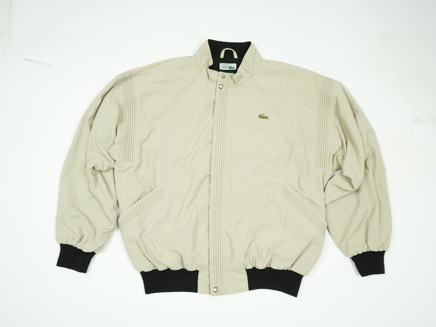 Lacoste Harrington Bomber Jacket Cream Beige Color