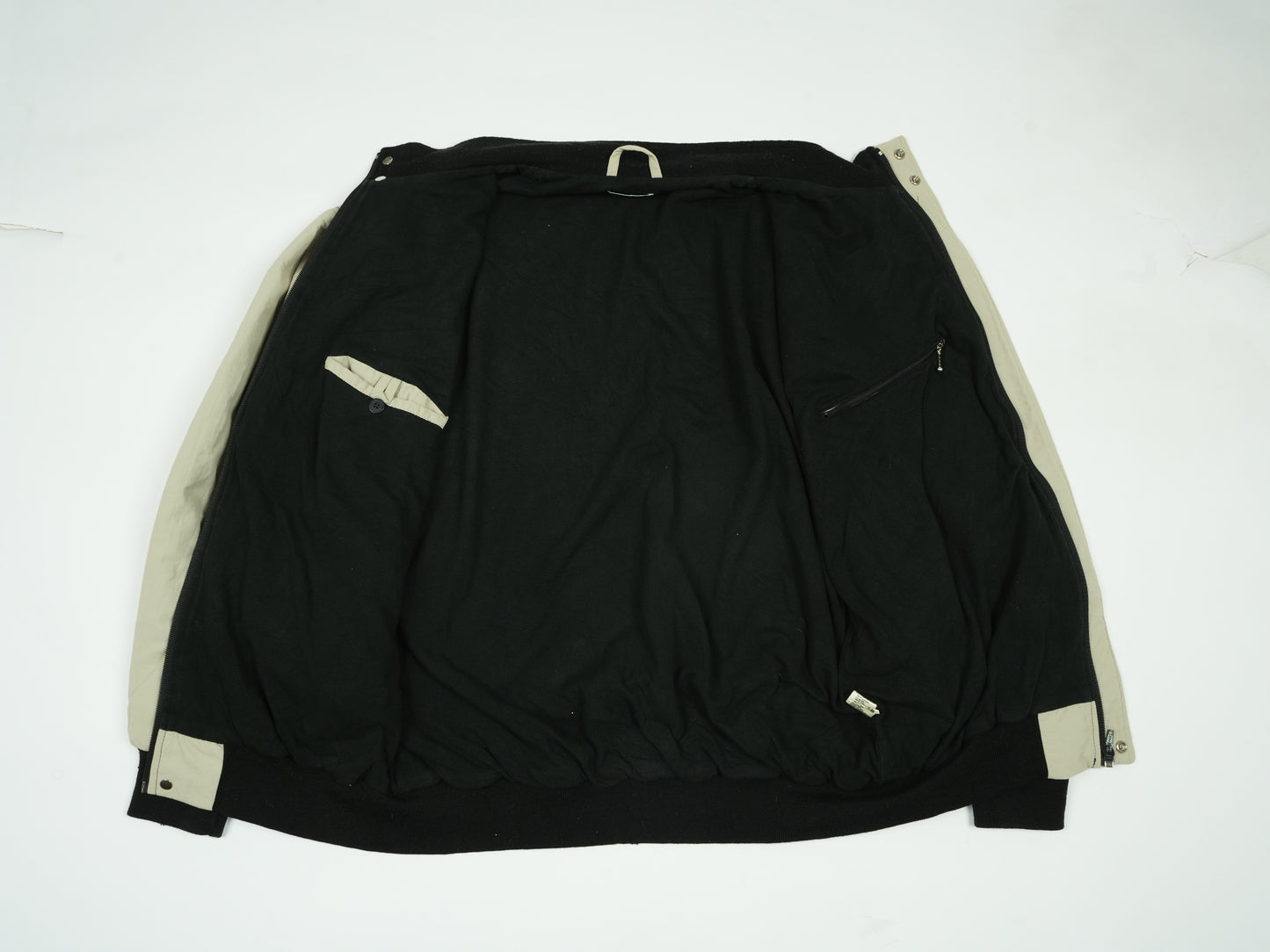 Lacoste Harrington Bomber Jacket Cream Beige Color