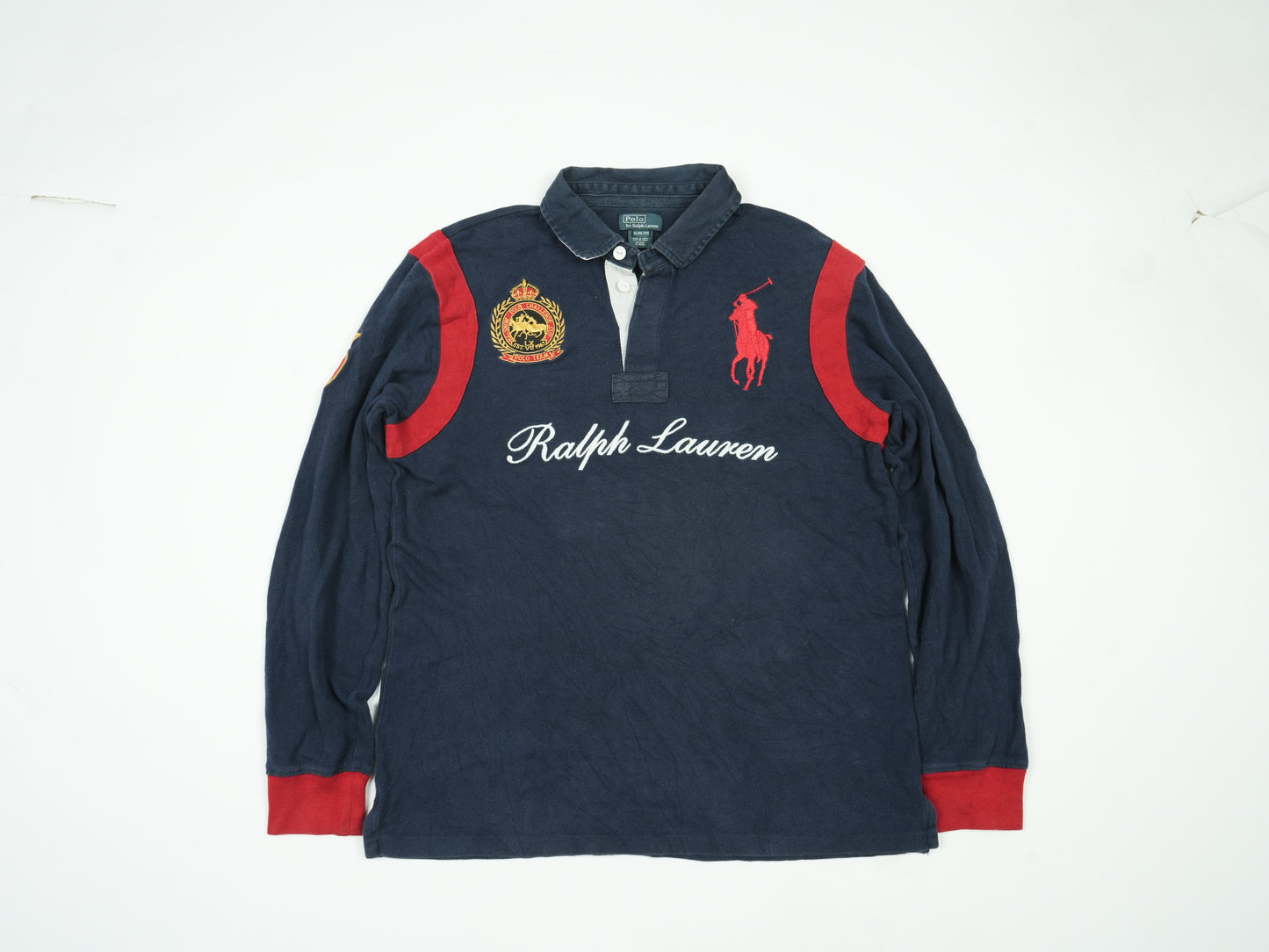 Rare Vintage Olympic Polo Rugby Shirt