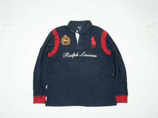 Rare Vintage Olympic Polo Rugby Shirt
