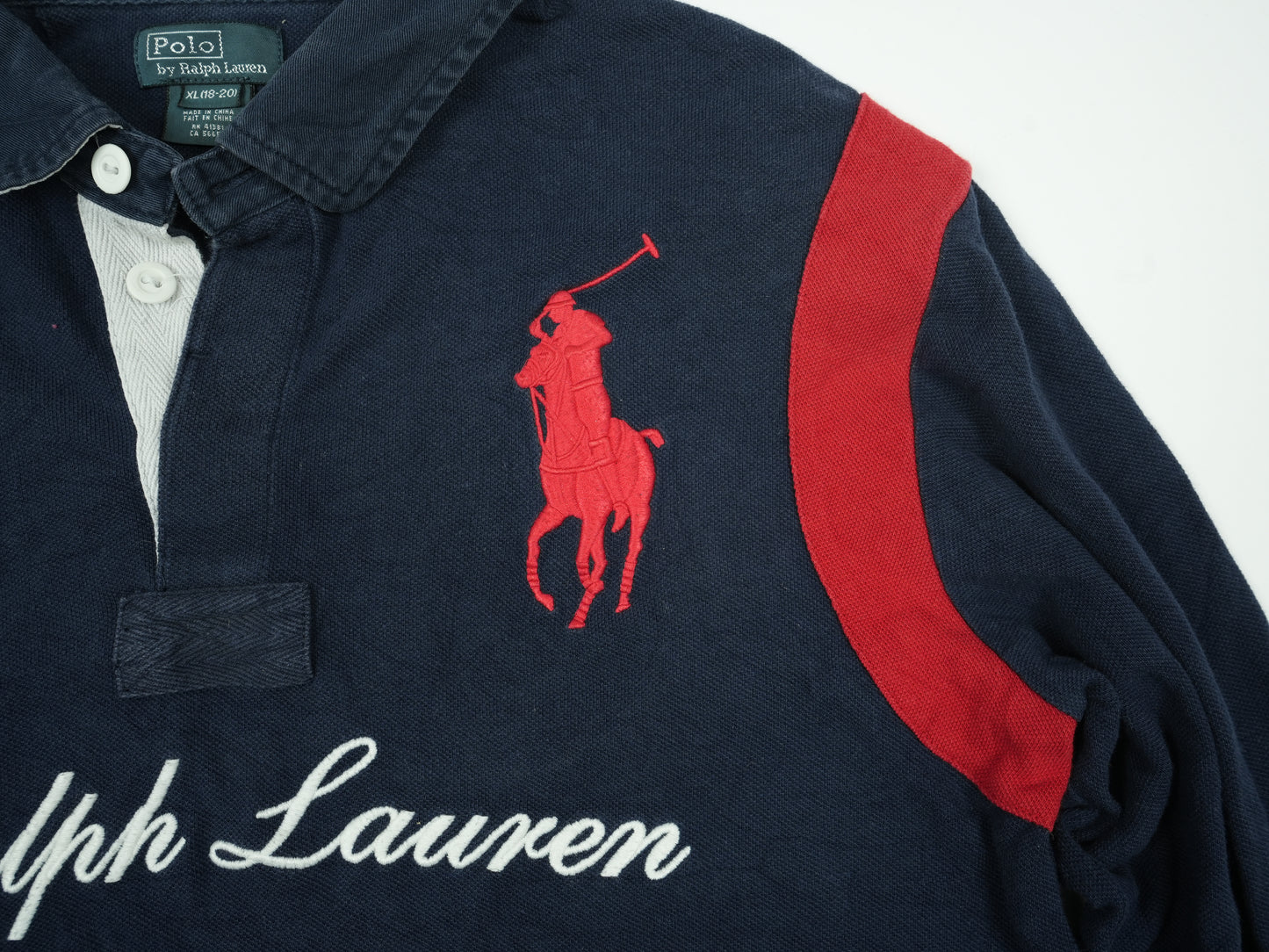 Rare Vintage Olympic Polo Rugby Shirt