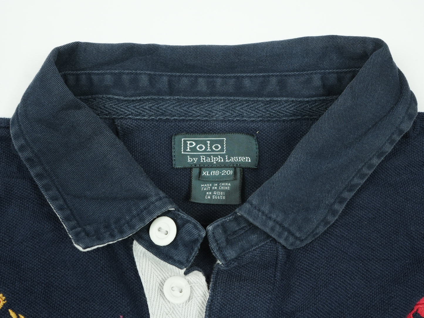 Rare Vintage Olympic Polo Rugby Shirt