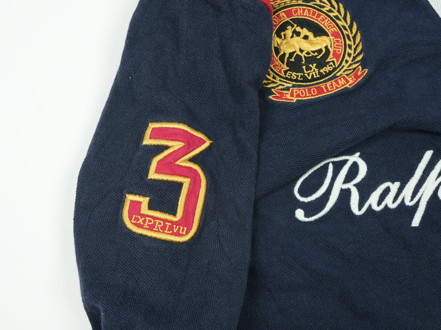 Rare Vintage Olympic Polo Rugby Shirt