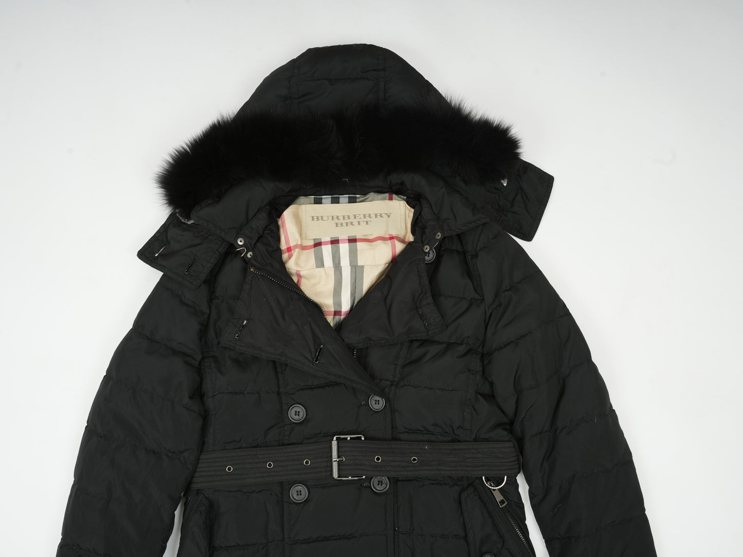 Burberry Brit Women's Long Puffer Down Coat