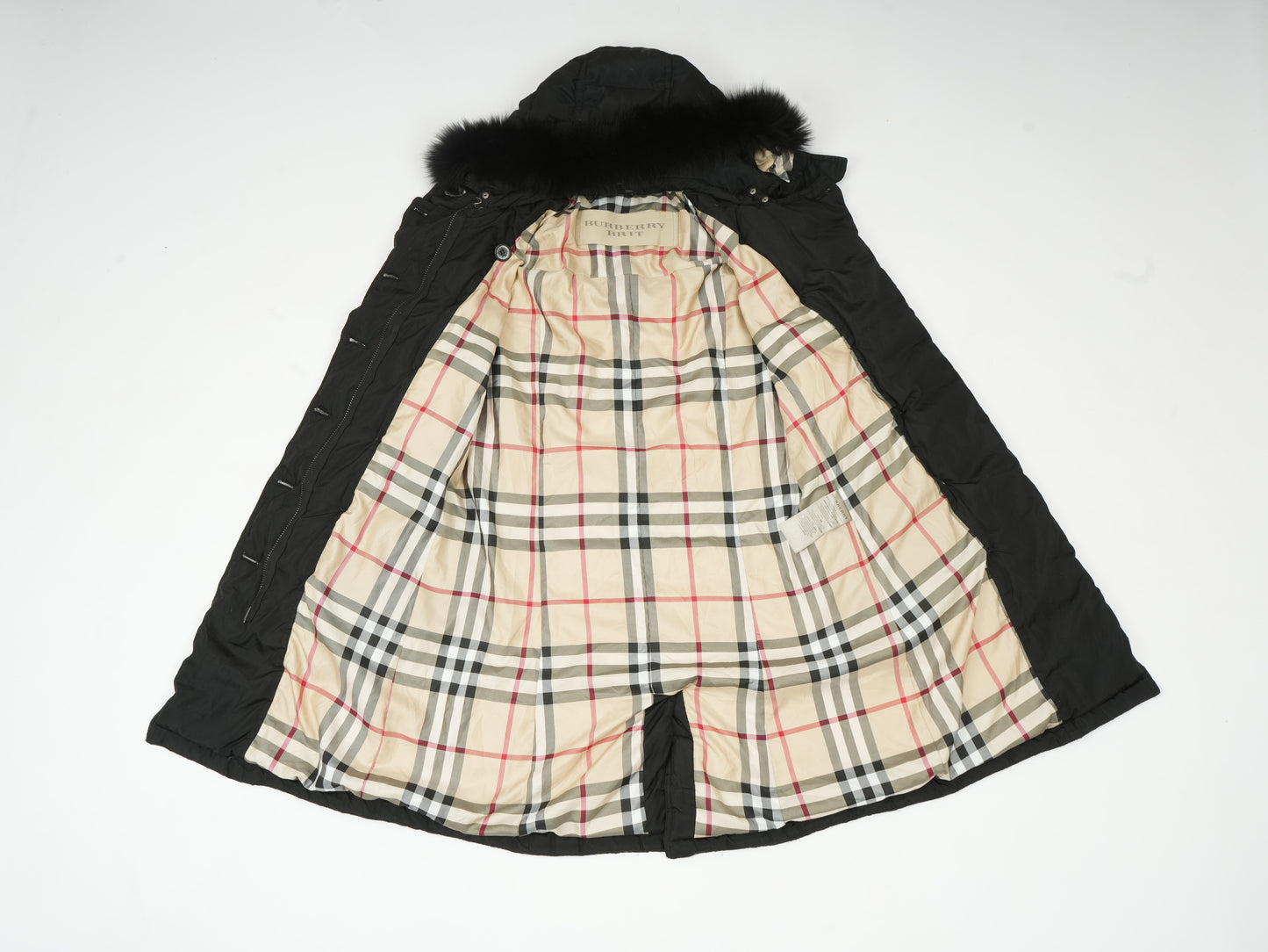 Burberry Brit Women's Long Puffer Down Coat