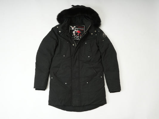 Moose Knuckles Stirling Parka Black Luxury Men’s Winter Coat